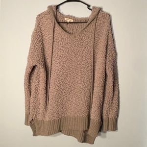 Super soft over sized gray hoodie